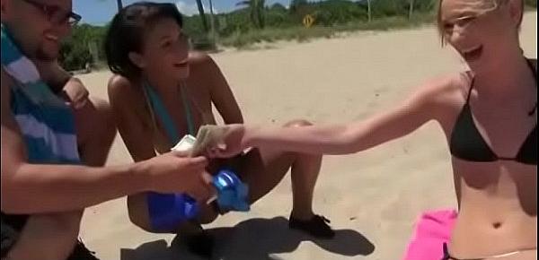  Sex for cash turns shy girl into a slut 4